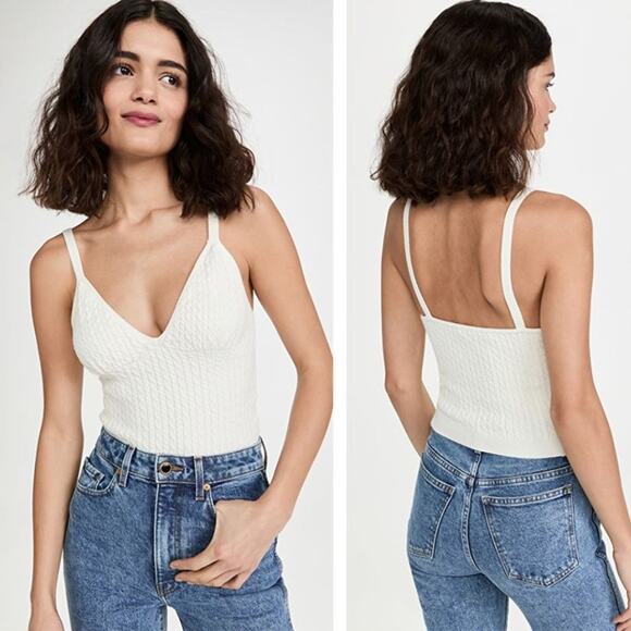 Alice + Olivia Kenna Knit Crop Top New XL - Picture 1 of 7